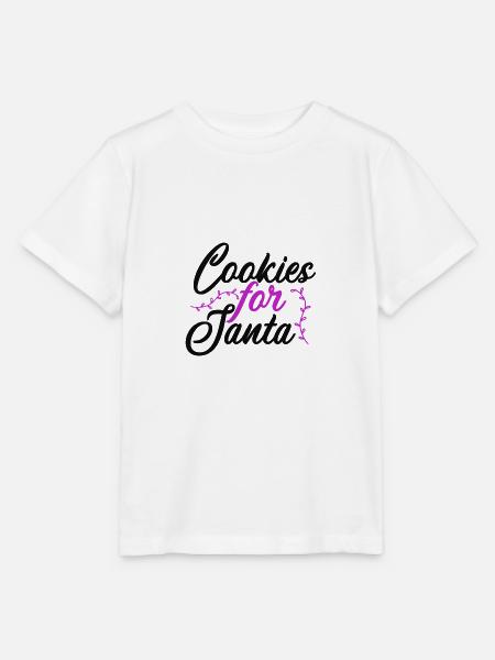 Kekse für den Weihnachtsmann - Stanley/Stella Kinder T-Shirt MINI CREATOR  - Weiß