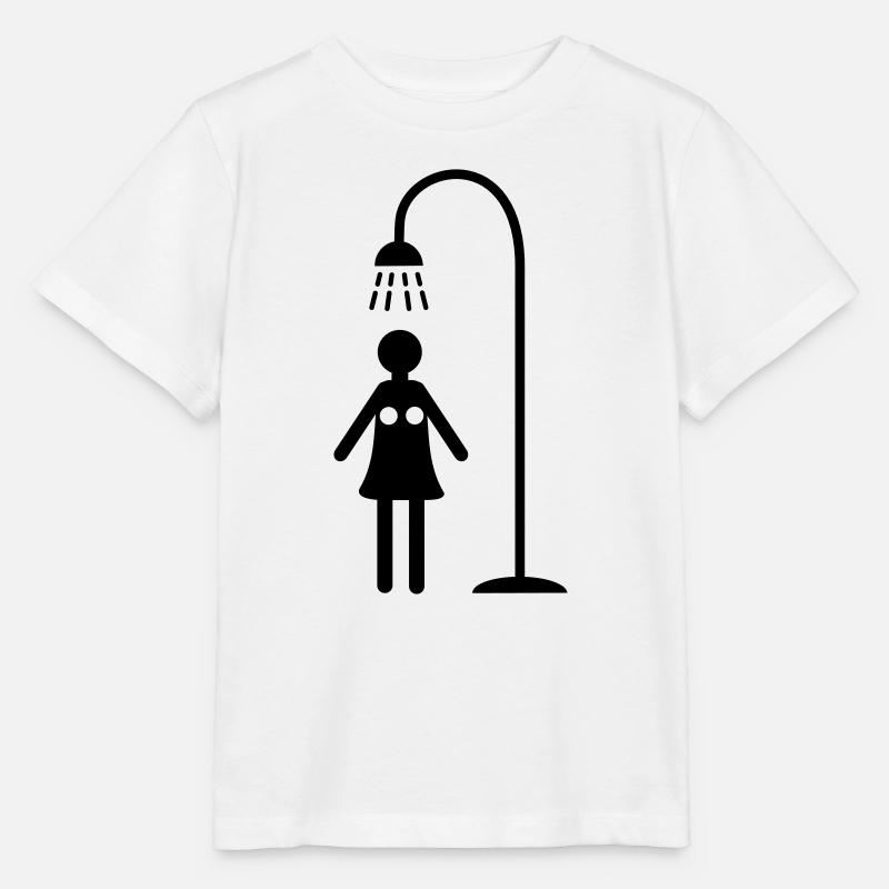 duschen hygiene lebensstil - Stanley/Stella Kinder T-Shirt MINI CREATOR - Weiß