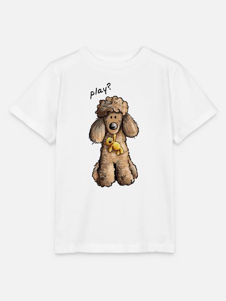 Pudel Play - Stanley/Stella Kinder T-Shirt MINI CREATOR - Weiß