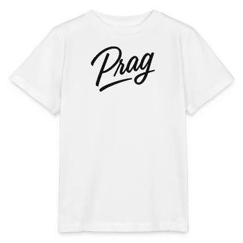Fontaine de Calligraphie de Prague - T-shirt bio MINI CREATOR Stanley/Stella Enfant - blanc - Devant - Maike (125cm)