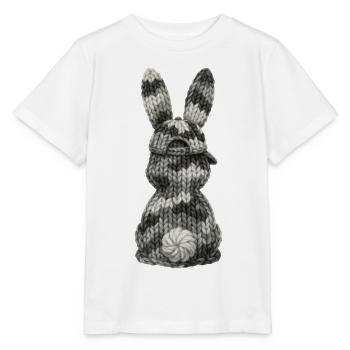 Bunny from Behind Camouflage Cap Cap Camouflage - Stanley/Stella MINI CREATOR Kids’ T-Shirt - white - Front - Maike (125cm)