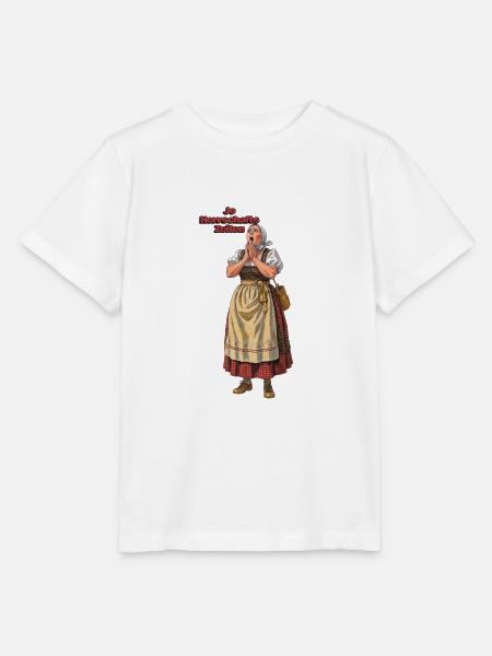 Dirndl Retro Jo Herrschaftszeiten - Stanley/Stella Kinder T-Shirt MINI CREATOR  - Weiß