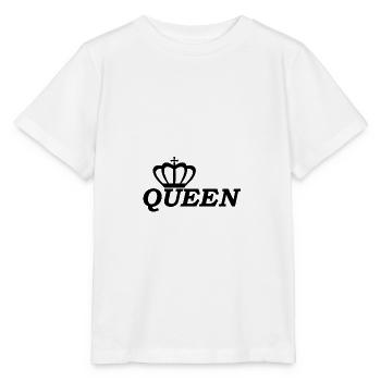 Queen - Stanley/Stella Kinder T-Shirt MINI CREATOR  - Weiß - Vorne - Maike (125cm)