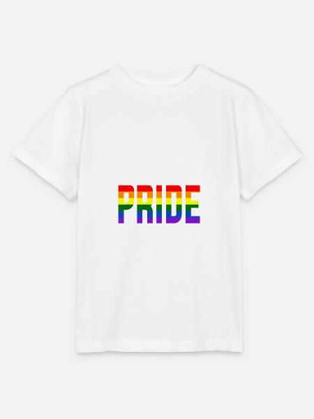 Pride Regenbogen - Stanley/Stella Kinder T-Shirt MINI CREATOR - Weiß