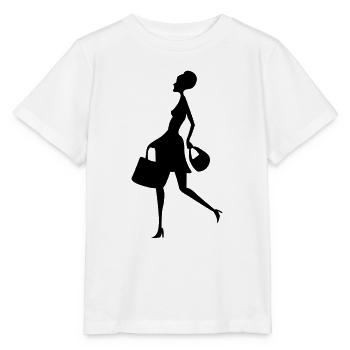 shopping - Stanley/Stella Kinder T-Shirt MINI CREATOR  - Weiß - Vorne - Maike (125cm)