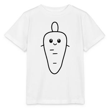 Carrot - Stanley/Stella MINI CREATOR Kids’ T-Shirt - white - Front - Maike (125cm)