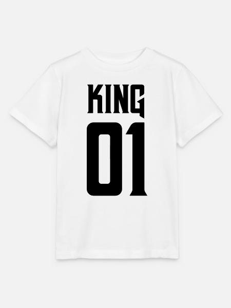 king 01 - Stanley/Stella Kinder T-Shirt MINI CREATOR - Weiß