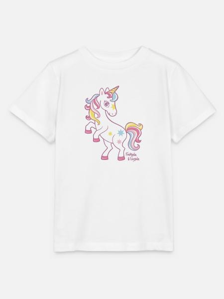 Kleines Einhorn - Stanley/Stella Kinder T-Shirt MINI CREATOR - Weiß
