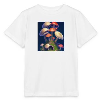 Pilz - Stanley/Stella Kinder T-Shirt MINI CREATOR  - Weiß - Vorne - Maike (125cm)
