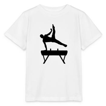 Turner, Turnen - Stanley/Stella Kinder T-Shirt MINI CREATOR  - Weiß - Vorne - Maike (125cm)