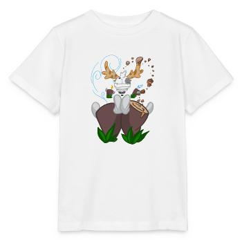 zen and totem - Stanley/Stella MINI CREATOR Kids’ T-Shirt - white - Front - Maike (125cm)