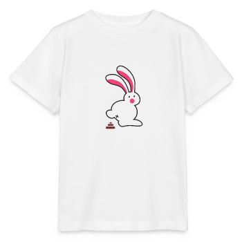 Lapins - T-shirt bio MINI CREATOR Stanley/Stella Enfant - blanc - Devant - Maike (125cm)