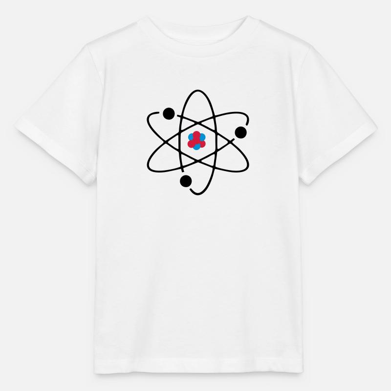 Atom 3farbig - Stanley/Stella Kinder T-Shirt MINI CREATOR - Weiß