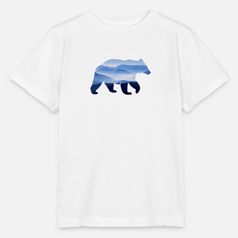 Bär - Stanley/Stella Kinder T-Shirt MINI CREATOR  - Weiß
