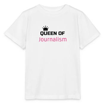 Journalist Journalism Journalismus Journaliste - Stanley/Stella MINI CREATOR Kids’ T-Shirt - white - Front - Maike (125cm)