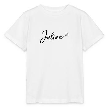 julian - Stanley/Stella Kinder T-Shirt MINI CREATOR  - Weiß - Vorne - Maike (125cm)