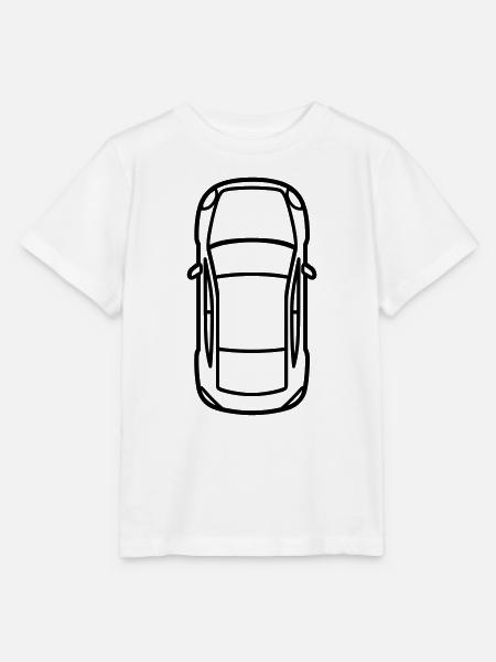 Auto - Stanley/Stella Kinder T-Shirt MINI CREATOR - Weiß