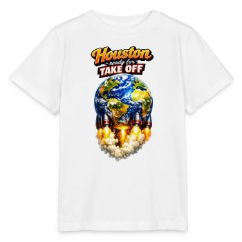 Houston Takeoff: World Missiles - Stanley/Stella MINI CREATOR Kids’ T-Shirt - white - Front - Maike (125cm)