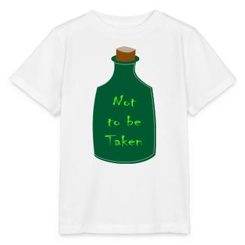 Nicht zu nehmen Halloween-Trankflasche - Stanley/Stella Kinder T-Shirt MINI CREATOR  - Weiß - Vorne - Maike (125cm)