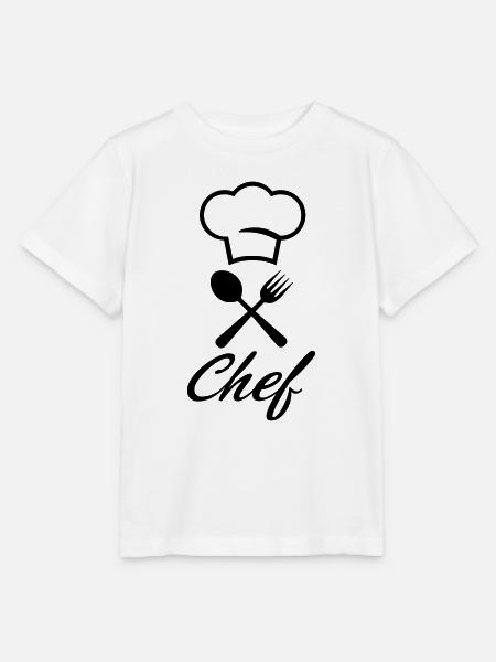 Küchenchefs - Stanley/Stella Kinder T-Shirt MINI CREATOR - Weiß