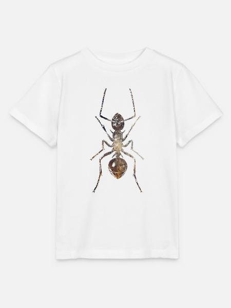 Ameise - Stanley/Stella Kinder T-Shirt MINI CREATOR  - Weiß