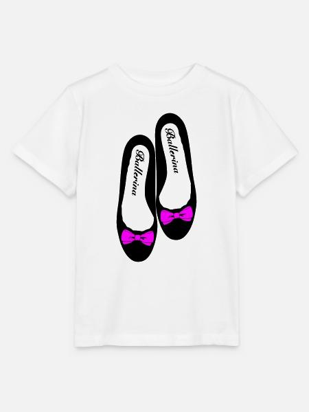 Ballerina 4 - Stanley/Stella Kinder T-Shirt MINI CREATOR - Weiß