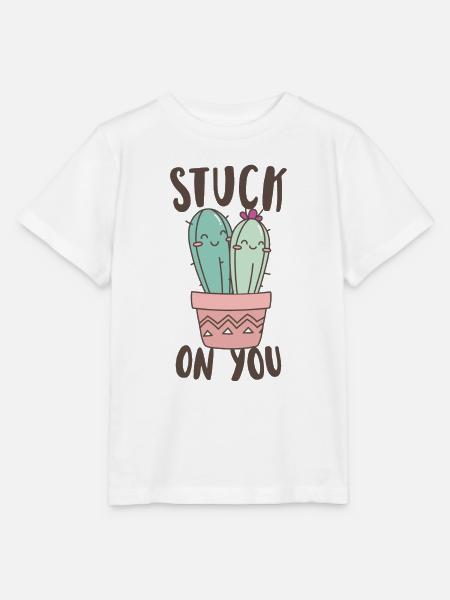 An dir hängen bleiben - Stanley/Stella Kinder T-Shirt MINI CREATOR - Weiß