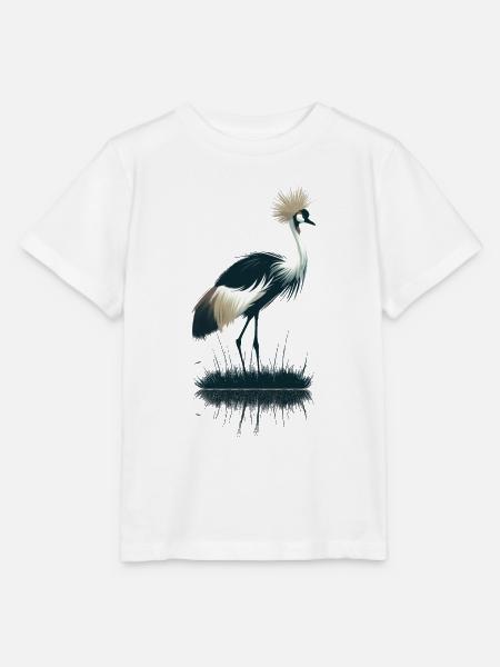 Kronenkranich - Stanley/Stella Kinder T-Shirt MINI CREATOR - Weiß