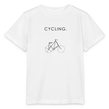 Vélo cadeau cadeau - T-shirt bio MINI CREATOR Stanley/Stella Enfant - blanc - Devant - Maike (125cm)