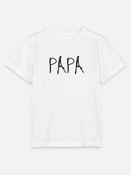 Papa - Stanley/Stella Kinder T-Shirt MINI CREATOR - Weiß