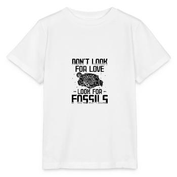 Collectionneurs de fossiles | Dinosaures Fossiles Cadeaux - T-shirt bio MINI CREATOR Stanley/Stella Enfant - blanc - Devant - Maike (125cm)