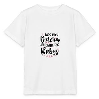 Hebammen - Stanley/Stella Kinder T-Shirt MINI CREATOR  - Weiß - Vorne - Maike (125cm)