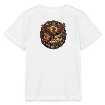 Stoke the Forge Phoenix Steam Emblem - Stanley/Stella MINI CREATOR Kids’ T-Shirt - white - Front - Maike (125cm)