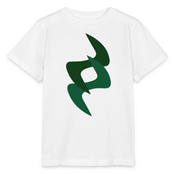 Grünes Blätter-Sinfonie - Stanley/Stella Kinder T-Shirt MINI CREATOR  - Weiß - Vorne - Maike (125cm)