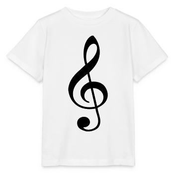 Clef - Stanley/Stella MINI CREATOR Kids’ T-Shirt - white - Front - Maike (125cm)