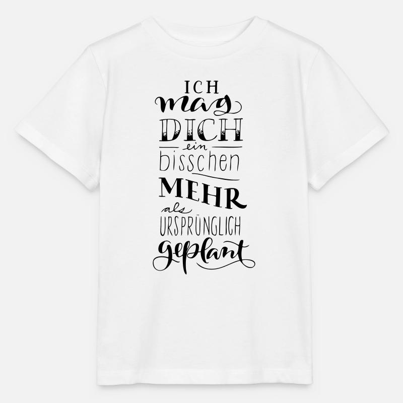 ich mag dich - Stanley/Stella Kinder T-Shirt MINI CREATOR - Weiß