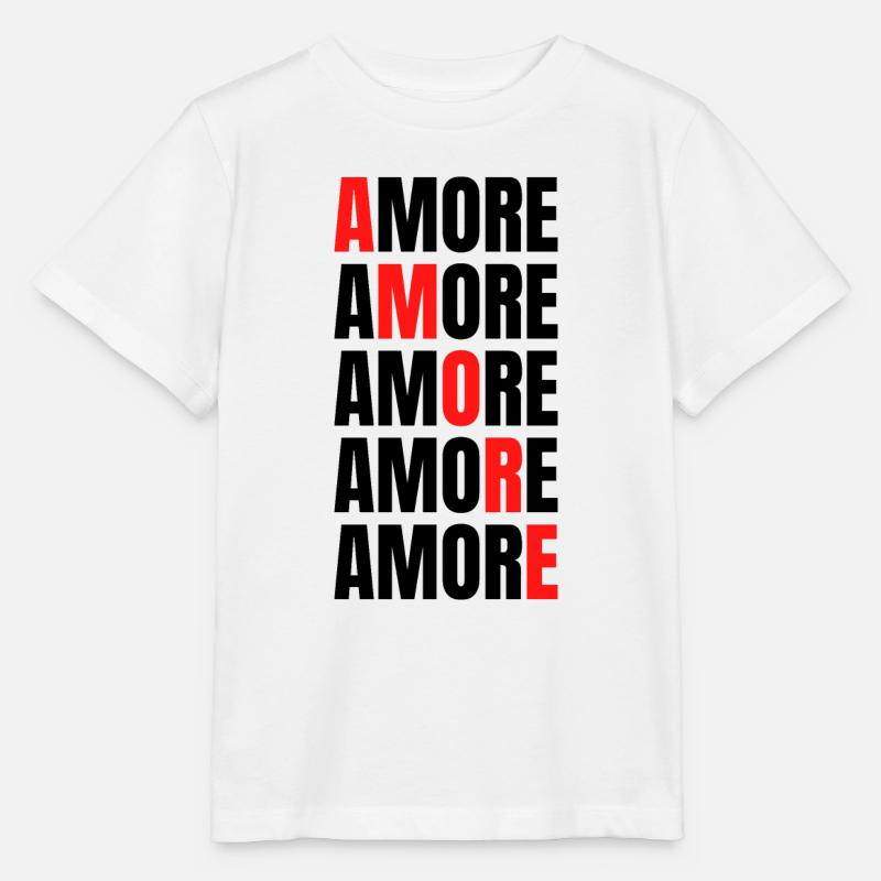 Amore - Stanley/Stella MINI CREATOR Kids’ T-Shirt - white