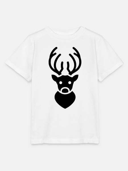Weihnachtsrentiere - Stanley/Stella Kinder T-Shirt MINI CREATOR - Weiß