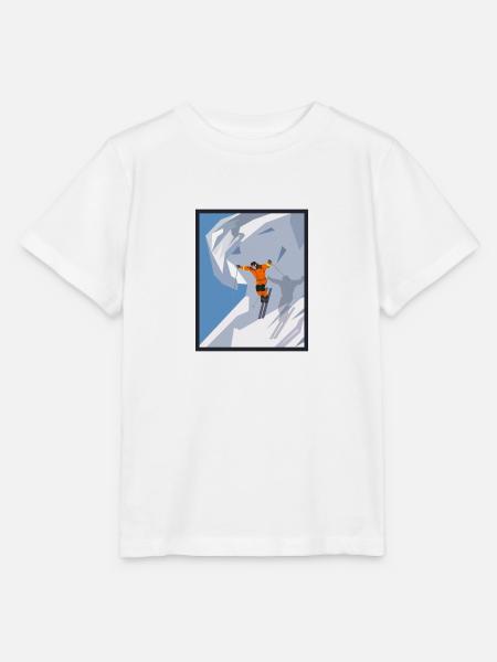 Ski - Stanley/Stella Kinder T-Shirt MINI CREATOR - Weiß
