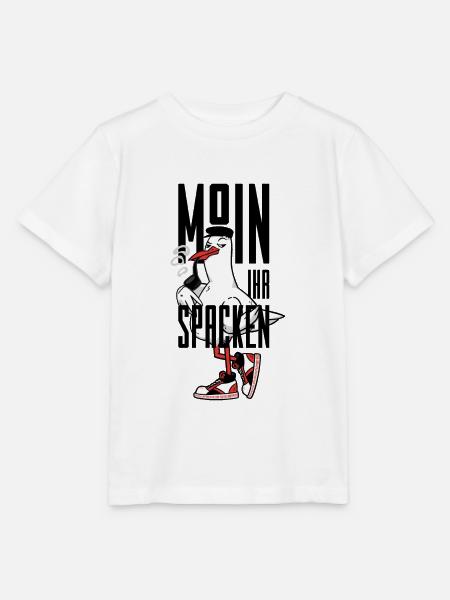 MOIN IHR SPACKEN - Stanley/Stella Kinder T-Shirt MINI CREATOR - Weiß