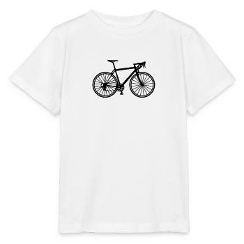 Bicyclette - T-shirt bio MINI CREATOR Stanley/Stella Enfant - blanc - Devant - Maike (125cm)