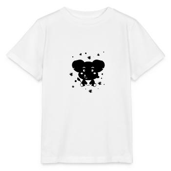 kleiner Elefant - Zootiere - Tierfreund - Stanley/Stella Kinder T-Shirt MINI CREATOR  - Weiß - Vorne - Maike (125cm)