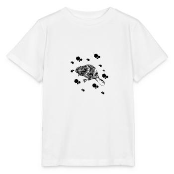 Martre - Hermine - Belette - T-shirt bio MINI CREATOR Stanley/Stella Enfant - blanc - Devant - Maike (125cm)