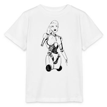 Arts - T-shirt bio MINI CREATOR Stanley/Stella Enfant - blanc - Devant - Maike (125cm)