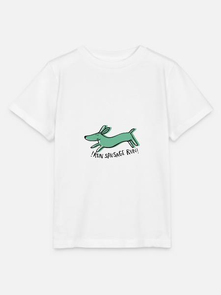 Dackel - Stanley/Stella Kinder T-Shirt MINI CREATOR - Weiß