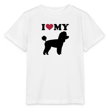 Toy Poodle - Stanley/Stella MINI CREATOR Kids’ T-Shirt - white - Front - Maike (125cm)