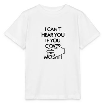 HARD OF HEARING - Stanley/Stella MINI CREATOR Kids’ T-Shirt - white - Front - Maike (125cm)