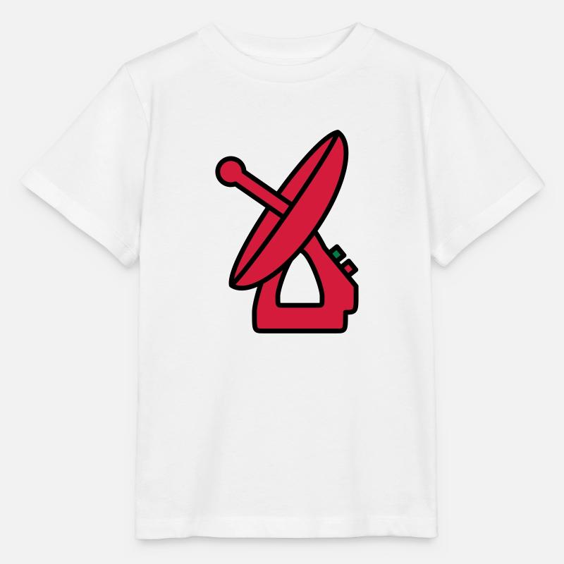 Radar Machine Device Gift Idea Recording - Stanley/Stella MINI CREATOR Kids’ T-Shirt - white