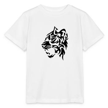 tiger tribal tiger tatoo 4022 - Stanley/Stella MINI CREATOR Kids’ T-Shirt - white - Front - Maike (125cm)