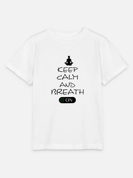 Yoga - Stanley/Stella Kinder T-Shirt MINI CREATOR  - Weiß